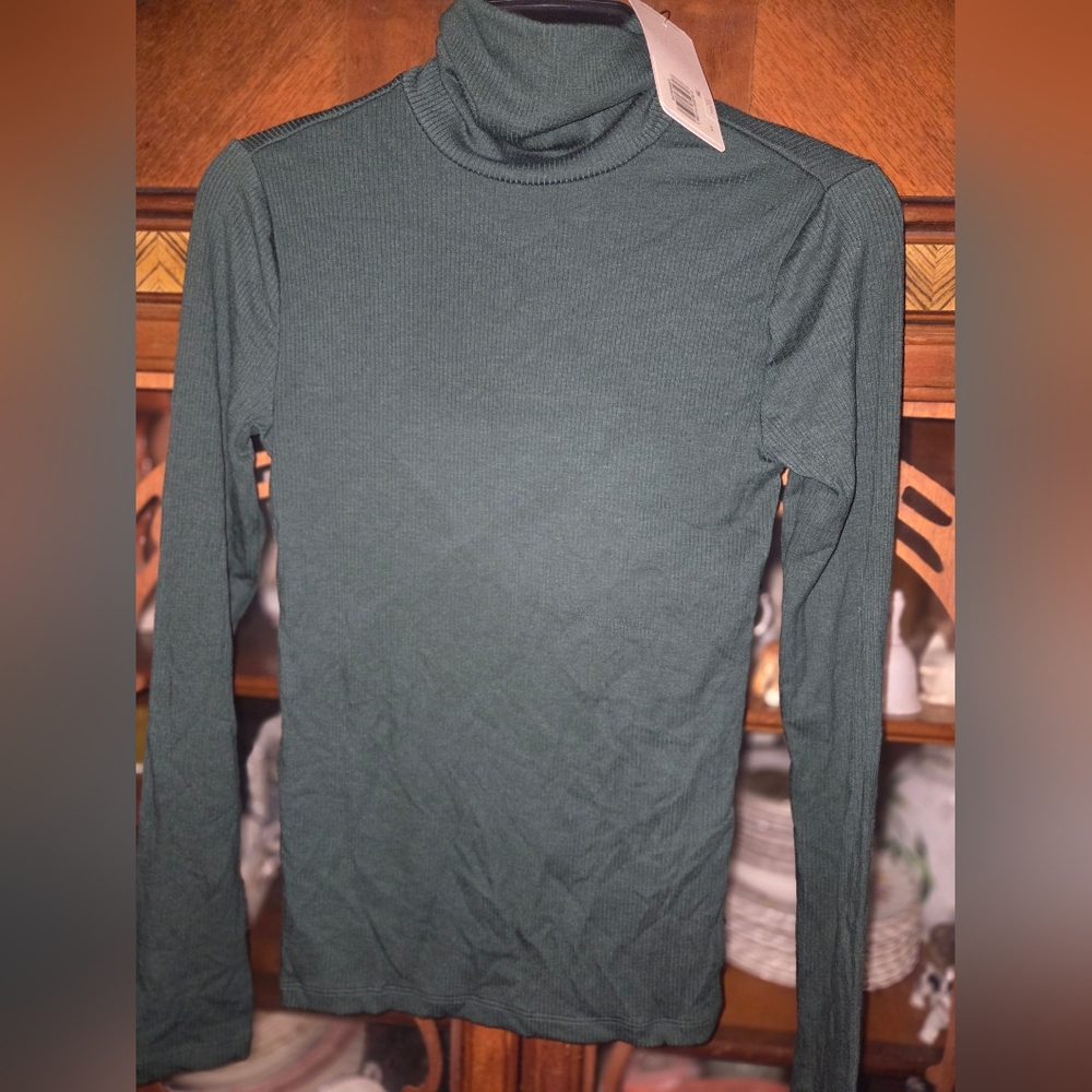 Levi's Green Turtleneck